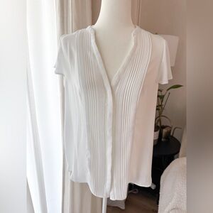 H&M Classic White Blouse